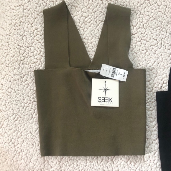 Seek the label brand. Green NWT